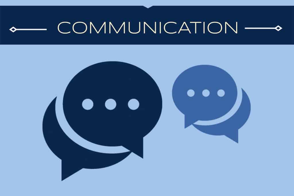 graphic representing communication