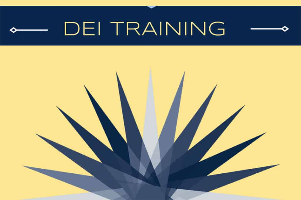 graphic representing dei training