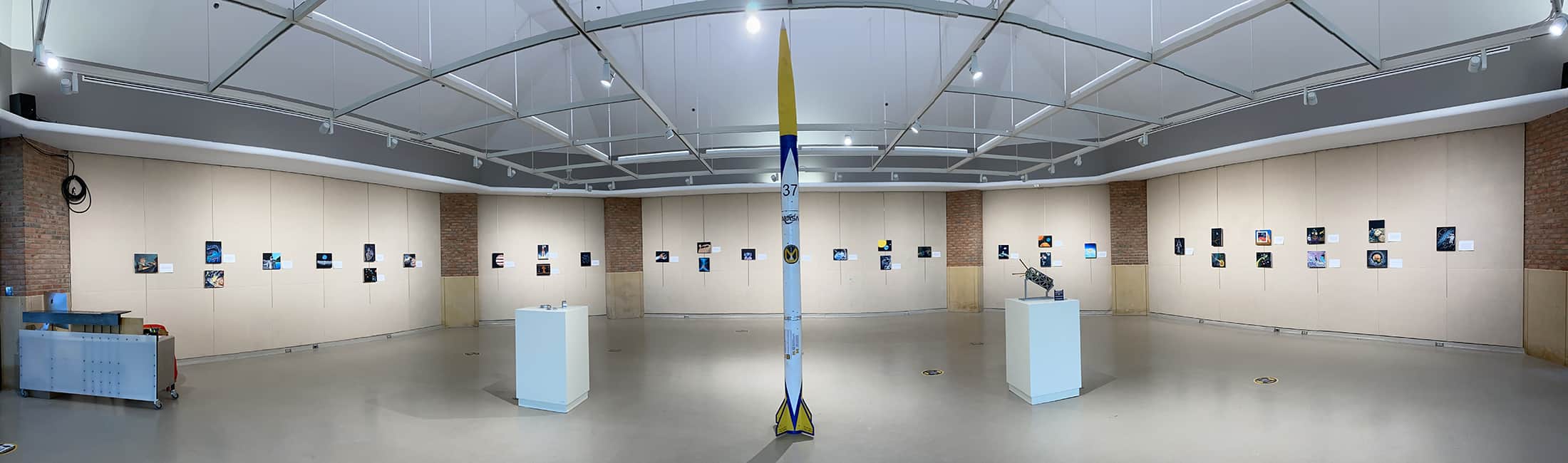 Space art gallery