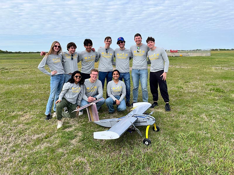 MACH Student Team Places Top 10 in AIAA Competition